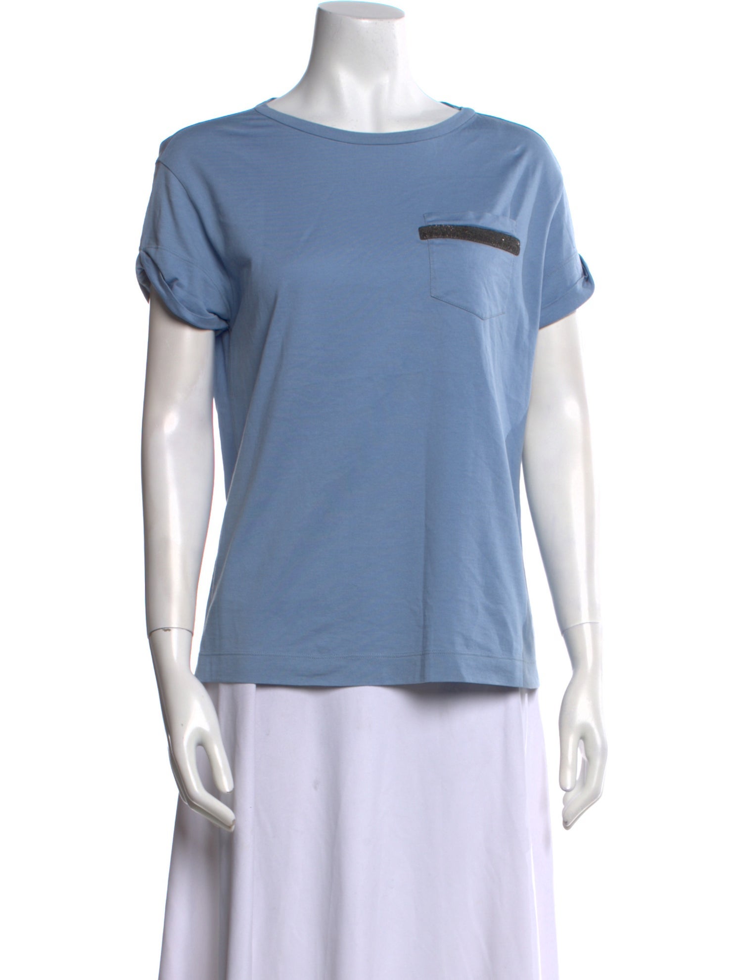 Brunello Cucinelli Crew Neck Short Sleeve T-Shirt