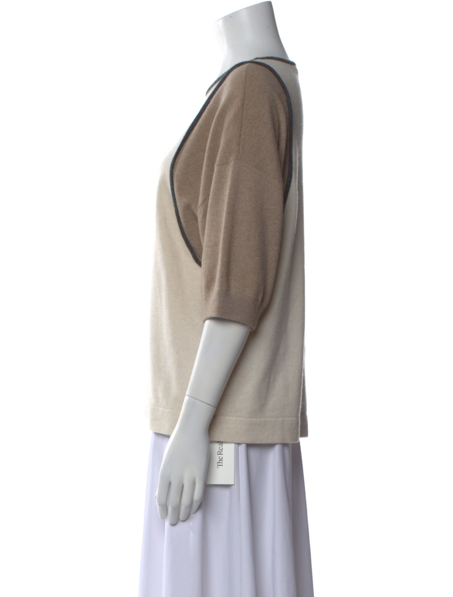 Brunello Cucinelli Cashmere Scoop Neck Sweater