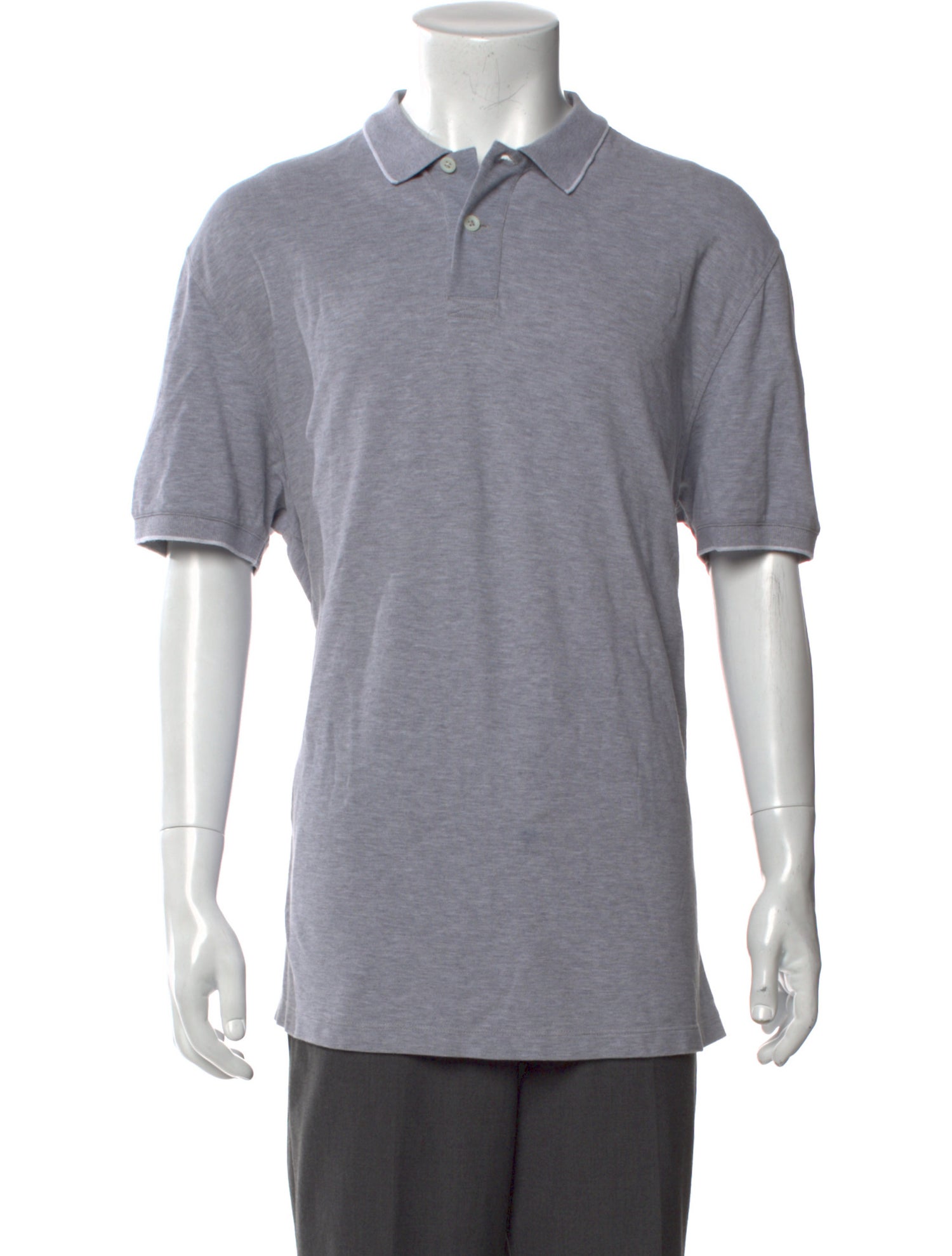 Brunello Cucinelli Collar Short Sleeve Polo Shirt w/ Tags