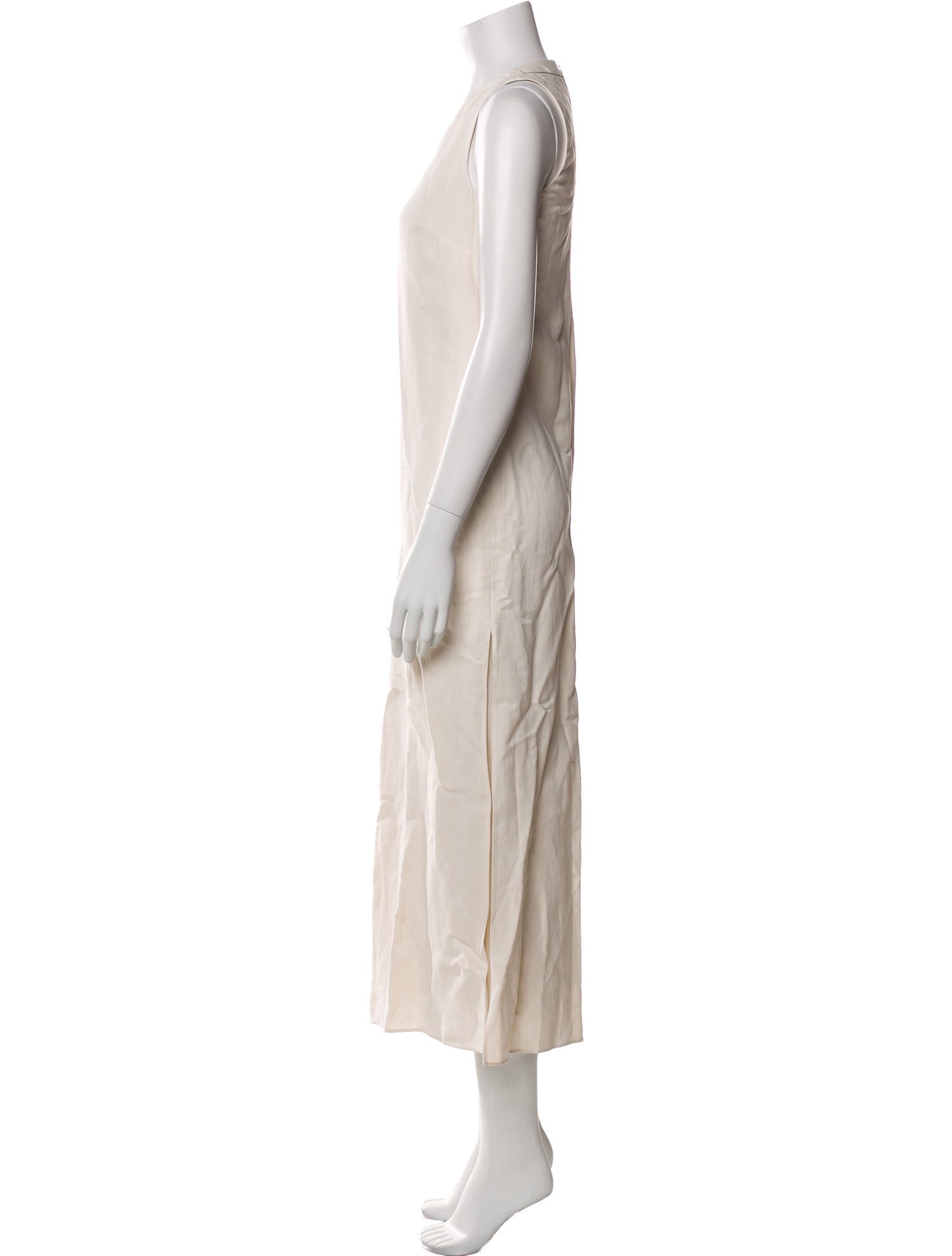 Brunello Cucinelli V-Neck Long Dress w/ Tags