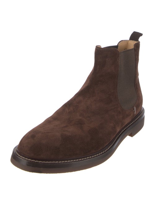 Brunello Cucinelli Suede Chelsea Boots