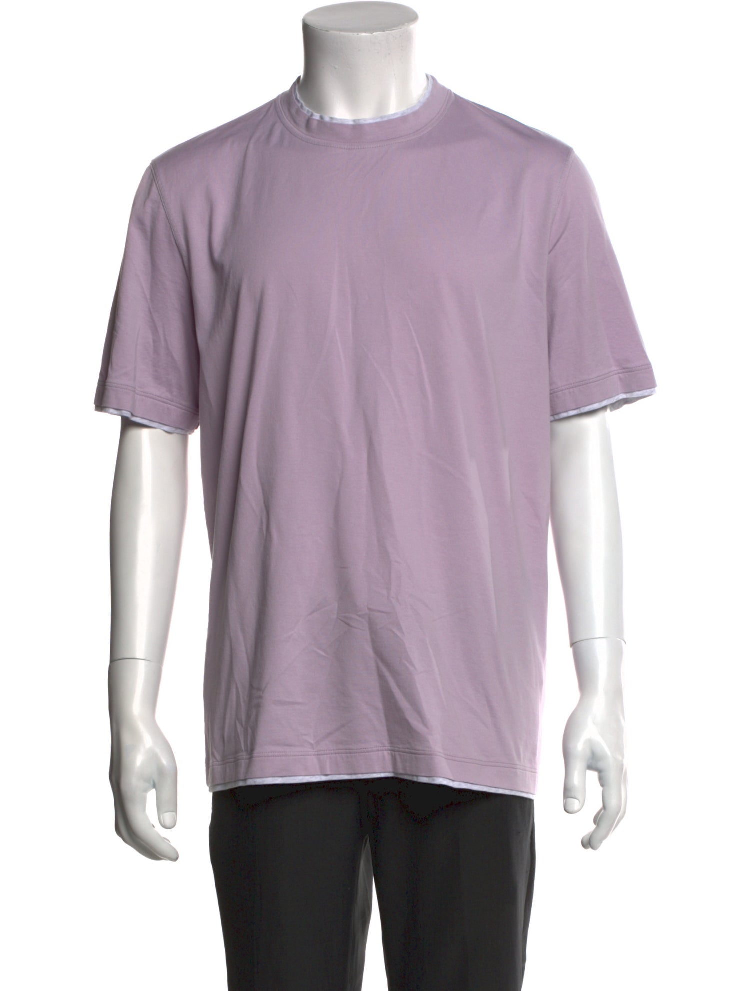 Brunello Cucinelli Crew Neck Short Sleeve T-Shirt