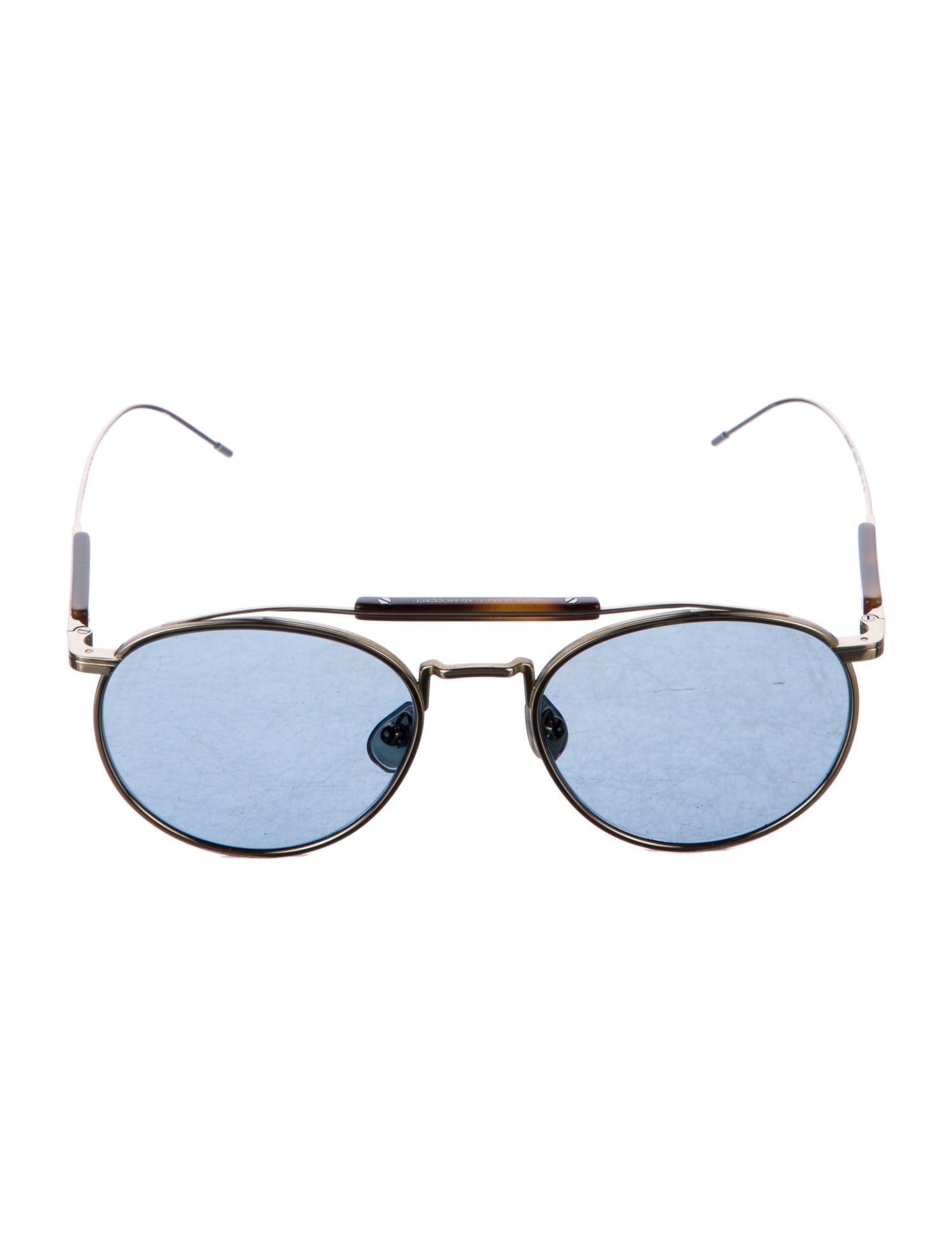 Brunello Cucinelli Round Tinted Sunglasses