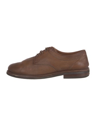 Brunello Cucinelli Leather Derby Shoes