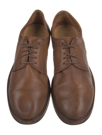 Brunello Cucinelli Leather Derby Shoes
