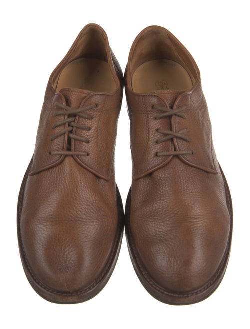 Brunello Cucinelli Leather Derby Shoes