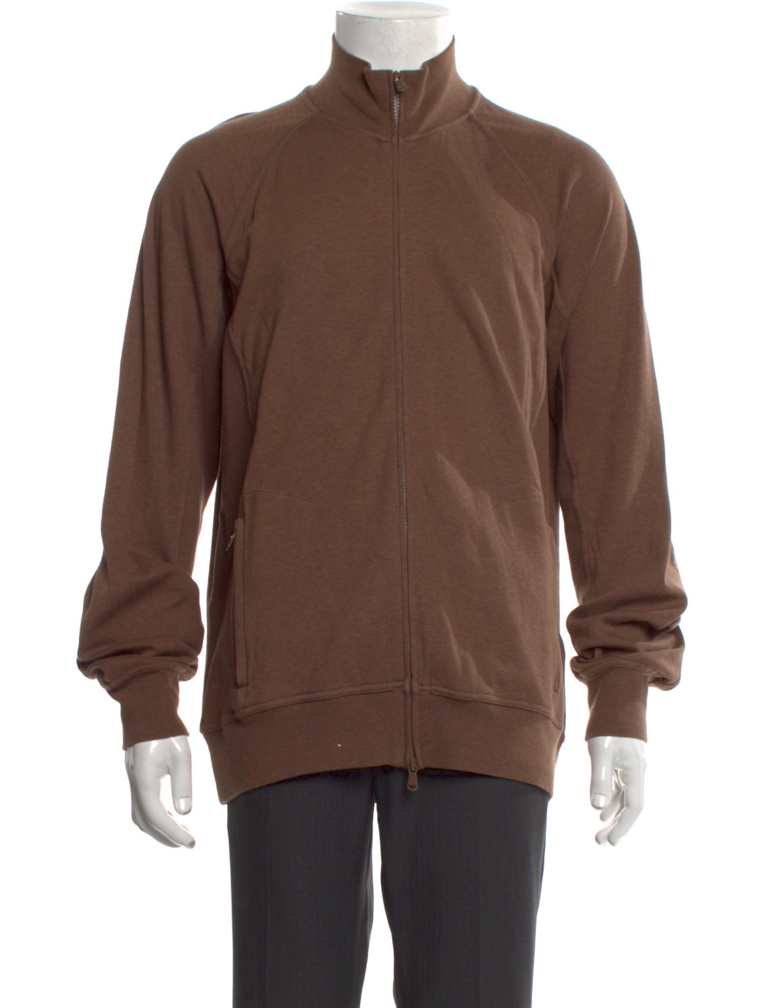 Brunello Cucinelli Mock Neck Long Sleeve Sweatshirt