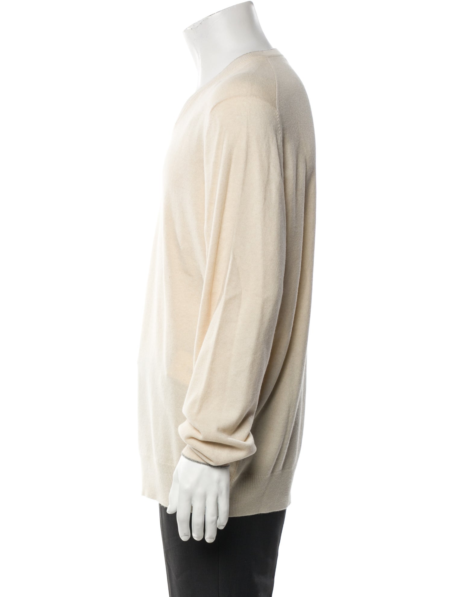 Brunello Cucinelli Cashmere V-Neck Pullover w/ Tags