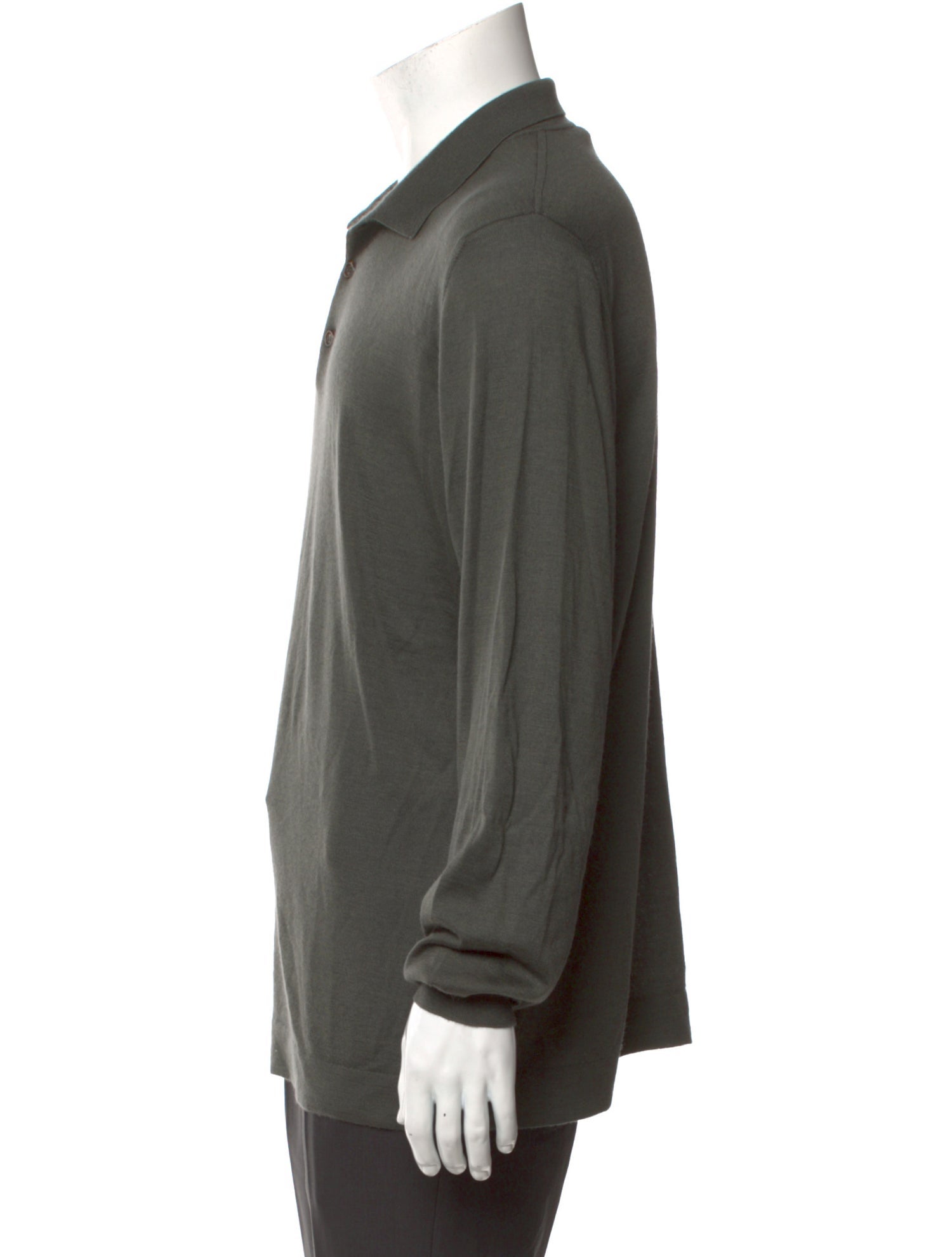 Brunello Cucinelli Cashmere Collar Polo Sweater