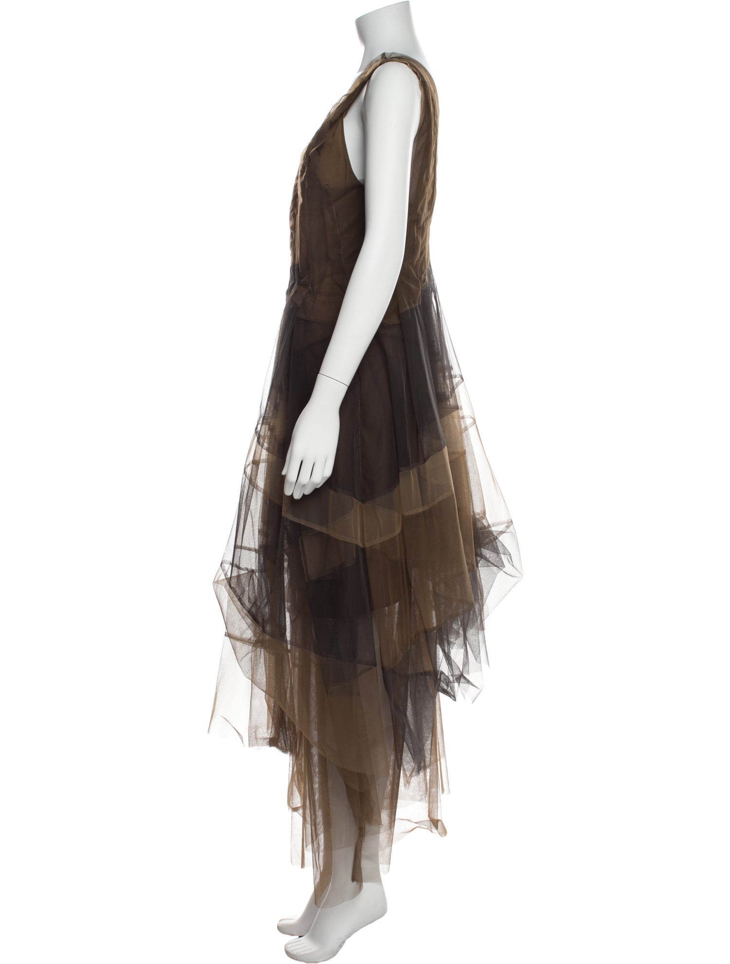 Brunello Cucinelli Printed Long Dress