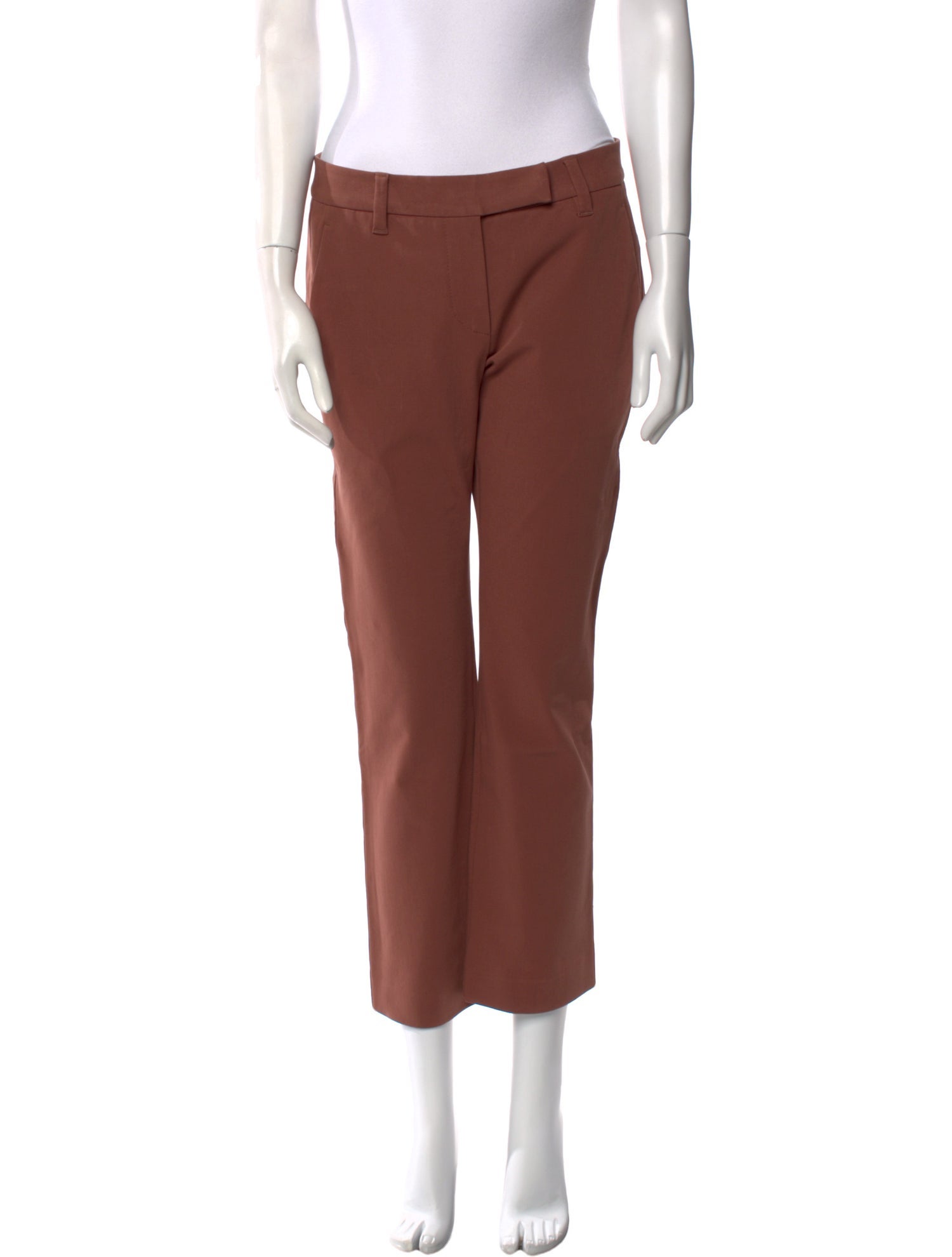 Brunello Cucinelli Virgin Wool Straight Leg Pants