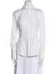Brunello Cucinelli Long Sleeve Button-Up Top
