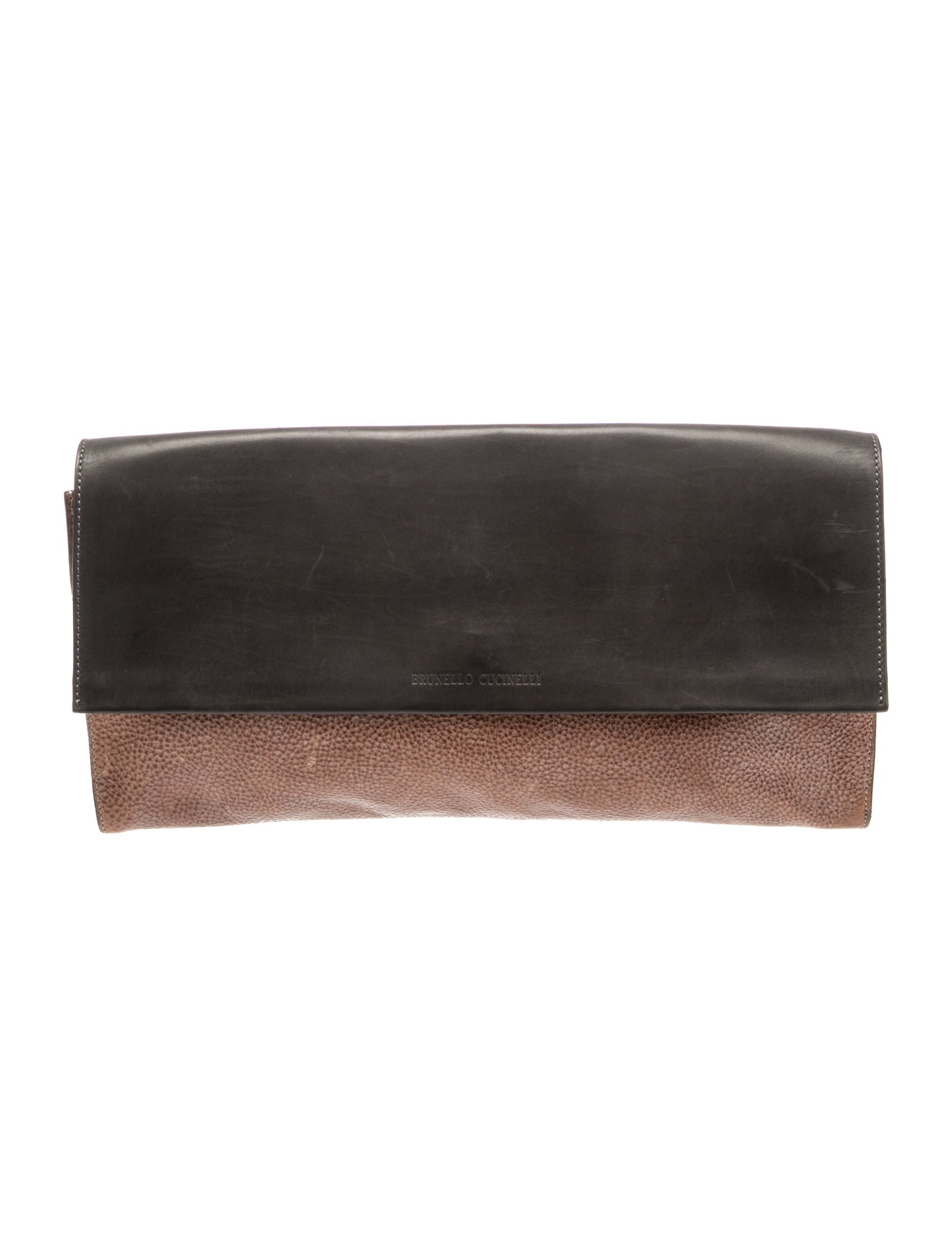 Brunello Cucinelli Leather Clutch