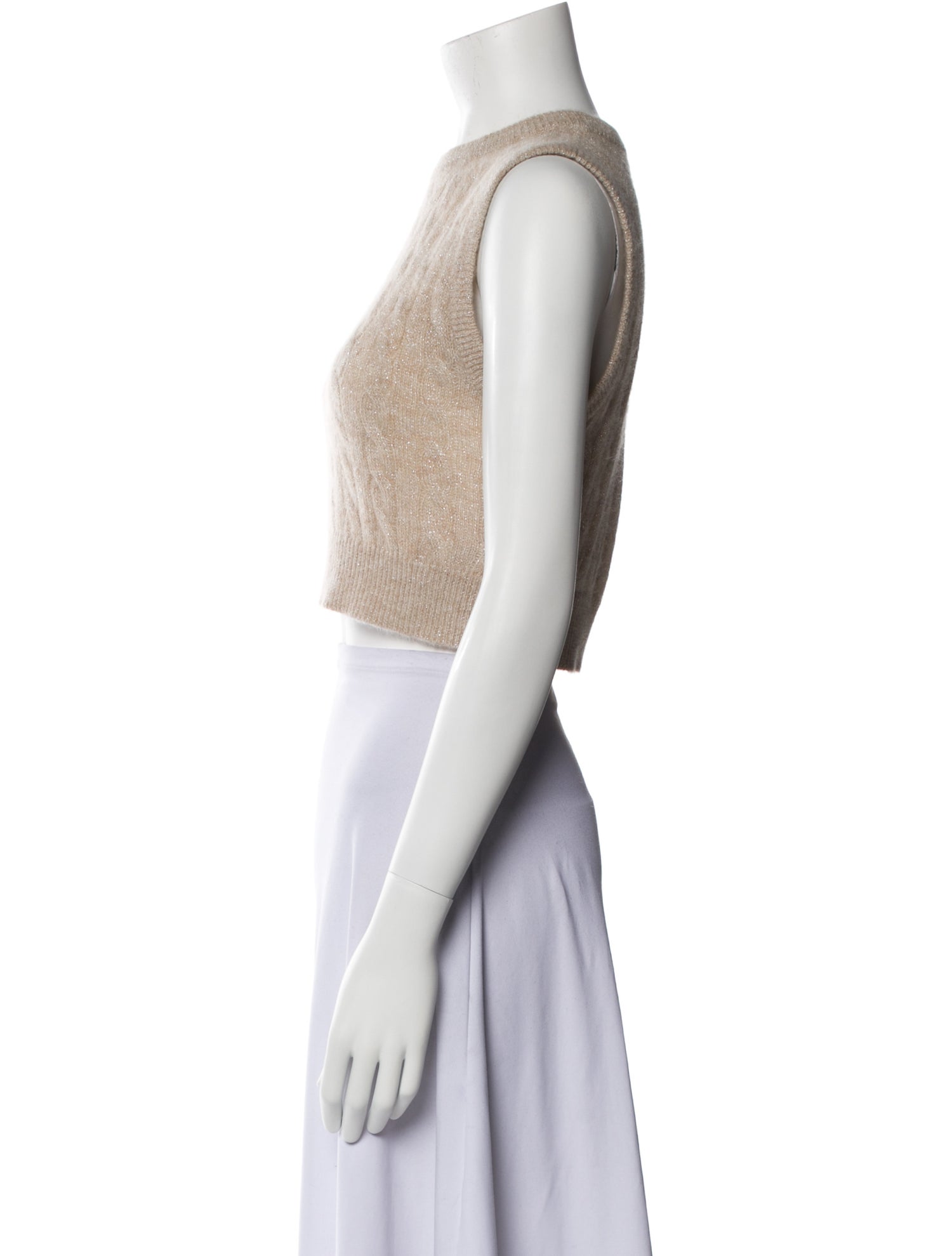 Brunello Cucinelli Mohair Crew Neck Sweater