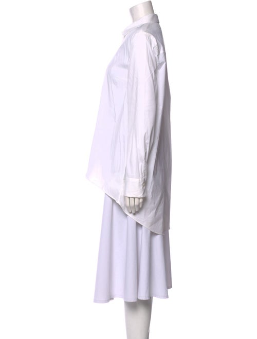 Brunello Cucinelli Long Sleeve Button-Up Top