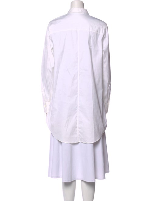 Brunello Cucinelli Long Sleeve Button-Up Top