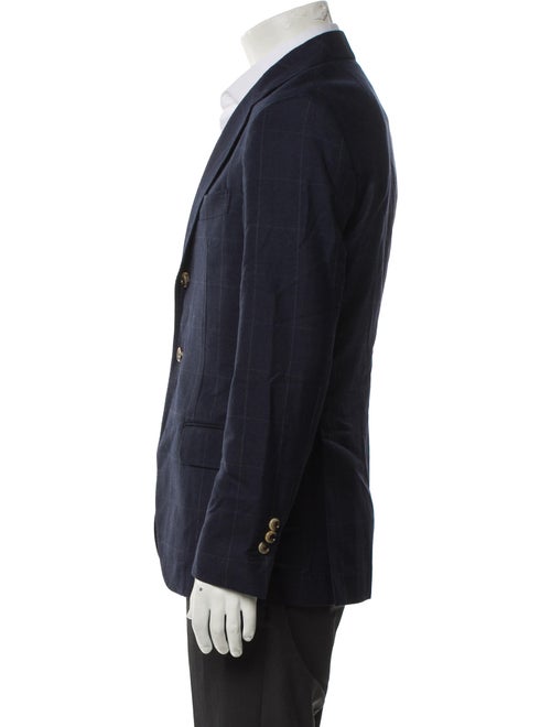 Brunello Cucinelli Wool Cutout Accent Blazer