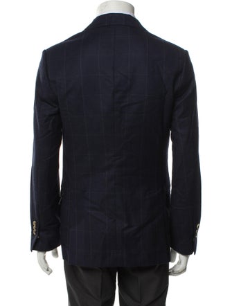 Brunello Cucinelli Wool Cutout Accent Blazer