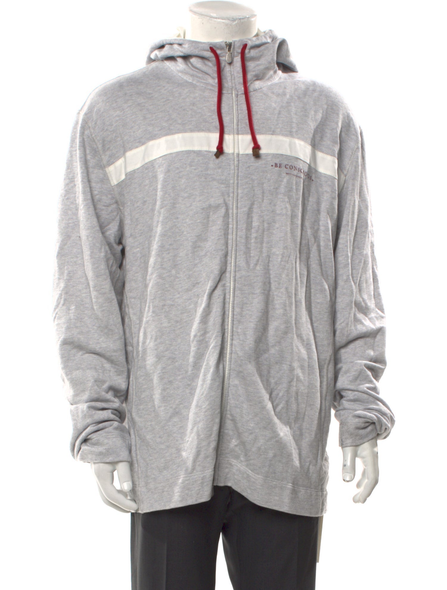 Brunello Cucinelli Mock Neck Long Sleeve Hoodie