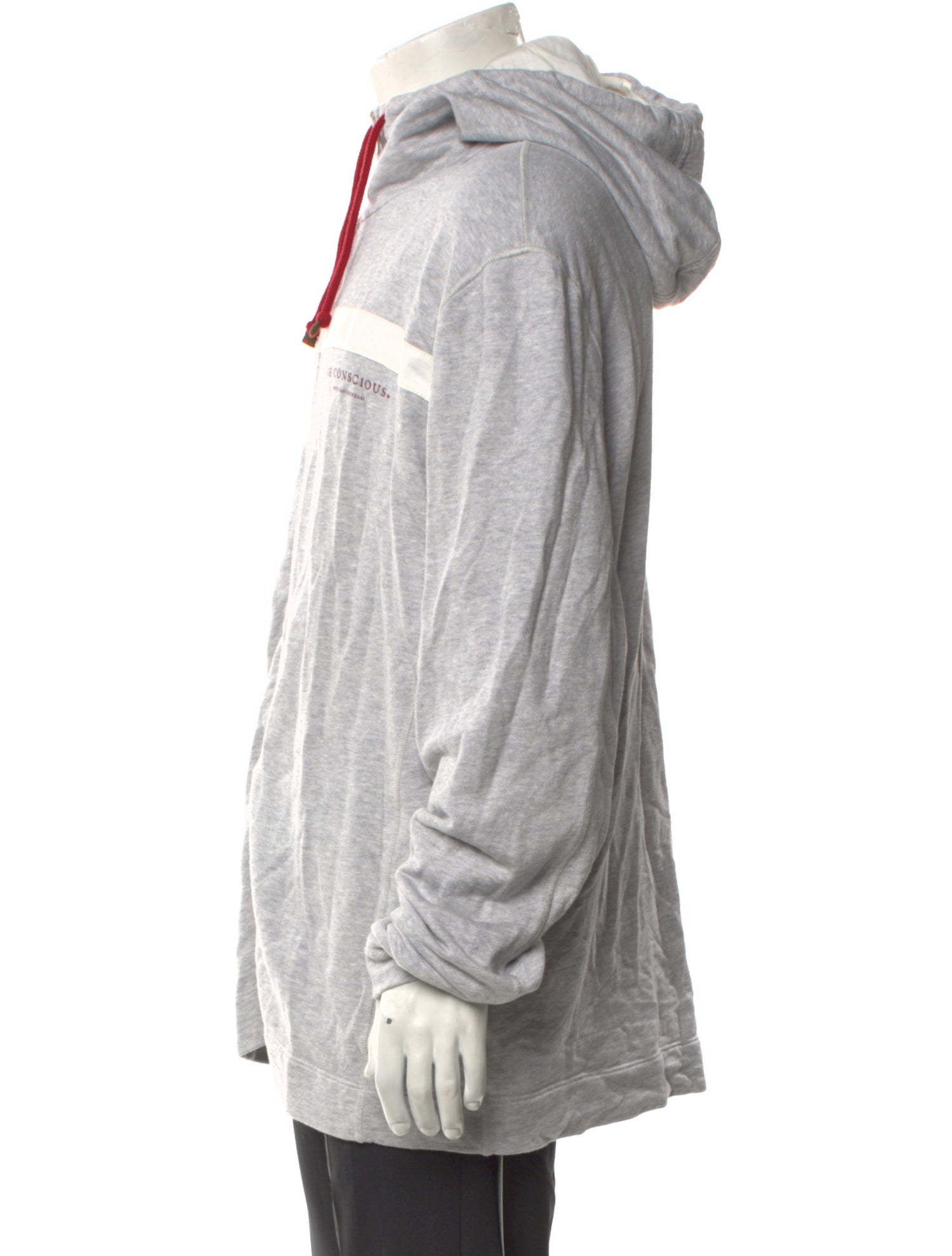 Brunello Cucinelli Mock Neck Long Sleeve Hoodie