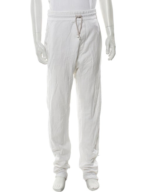 Brunello Cucinelli Embroidered Accent Lounge Bottoms