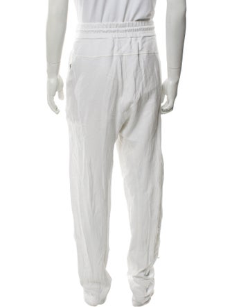 Brunello Cucinelli Embroidered Accent Lounge Bottoms