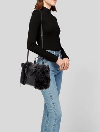 Brunello Cucinelli Leather Top Handle Bag