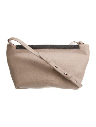 Brunello Cucinelli Leather Crossbody Bag