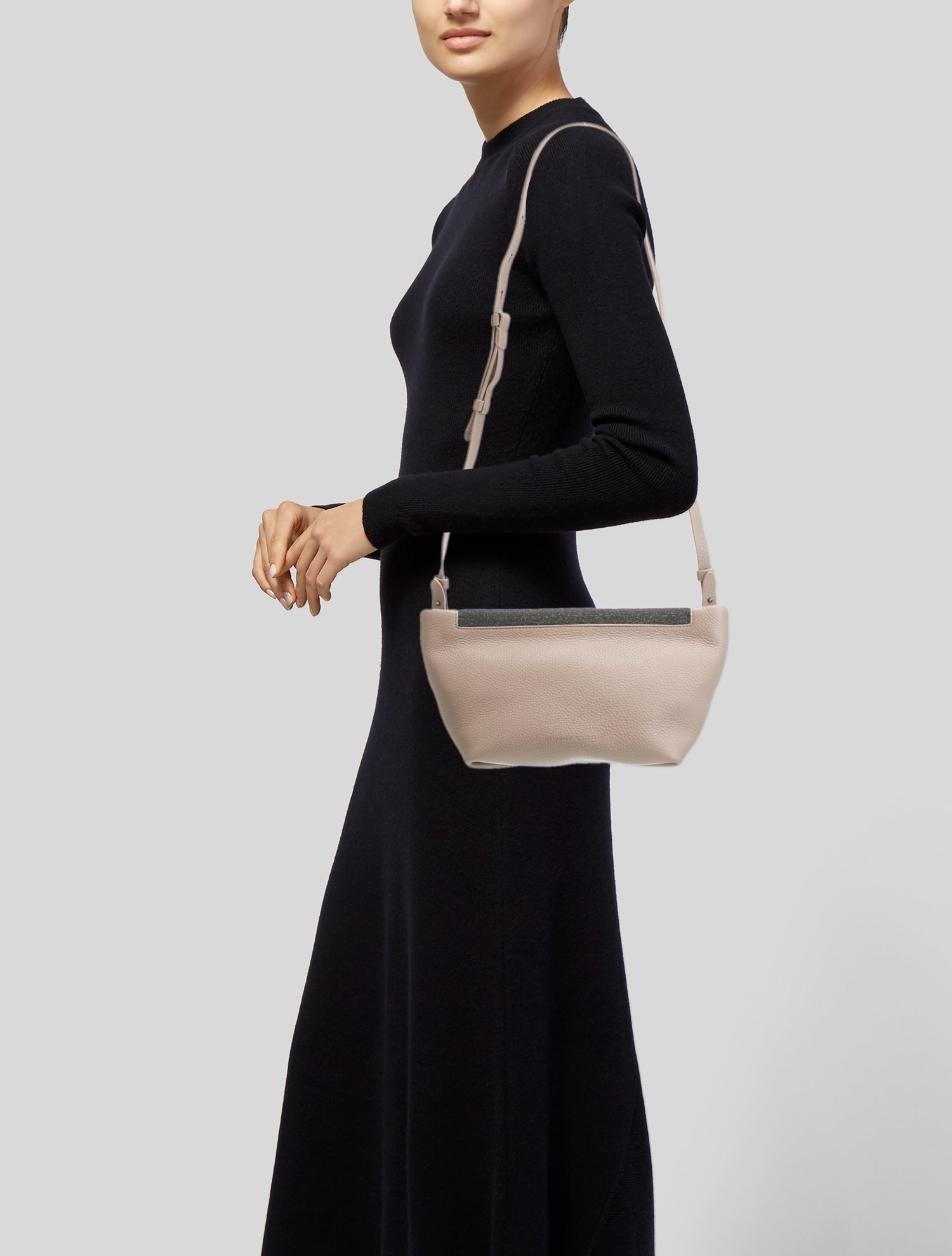 Brunello Cucinelli Leather Crossbody Bag