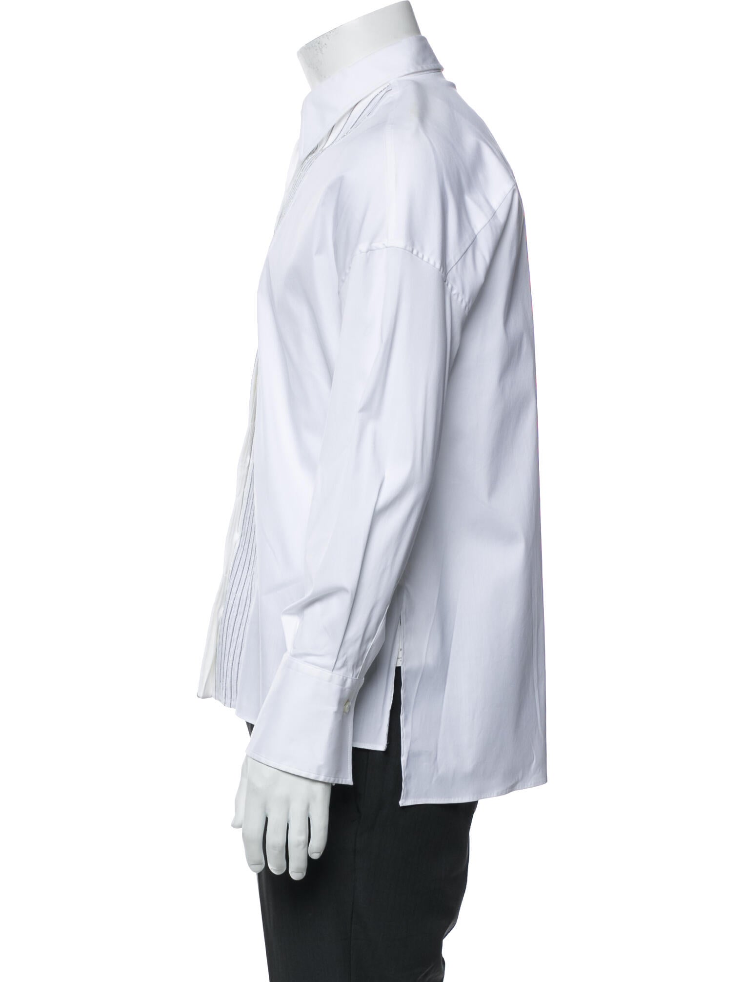 Brunello Cucinelli Long Sleeve Tuxedo Shirt w/ Tags