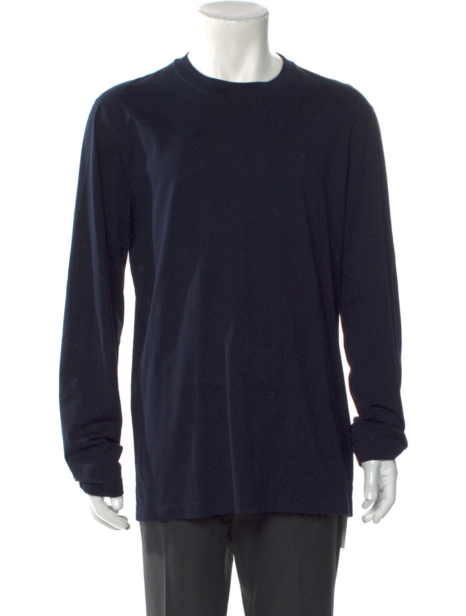 Brunello Cucinelli Crew Neck Long Sleeve T-Shirt