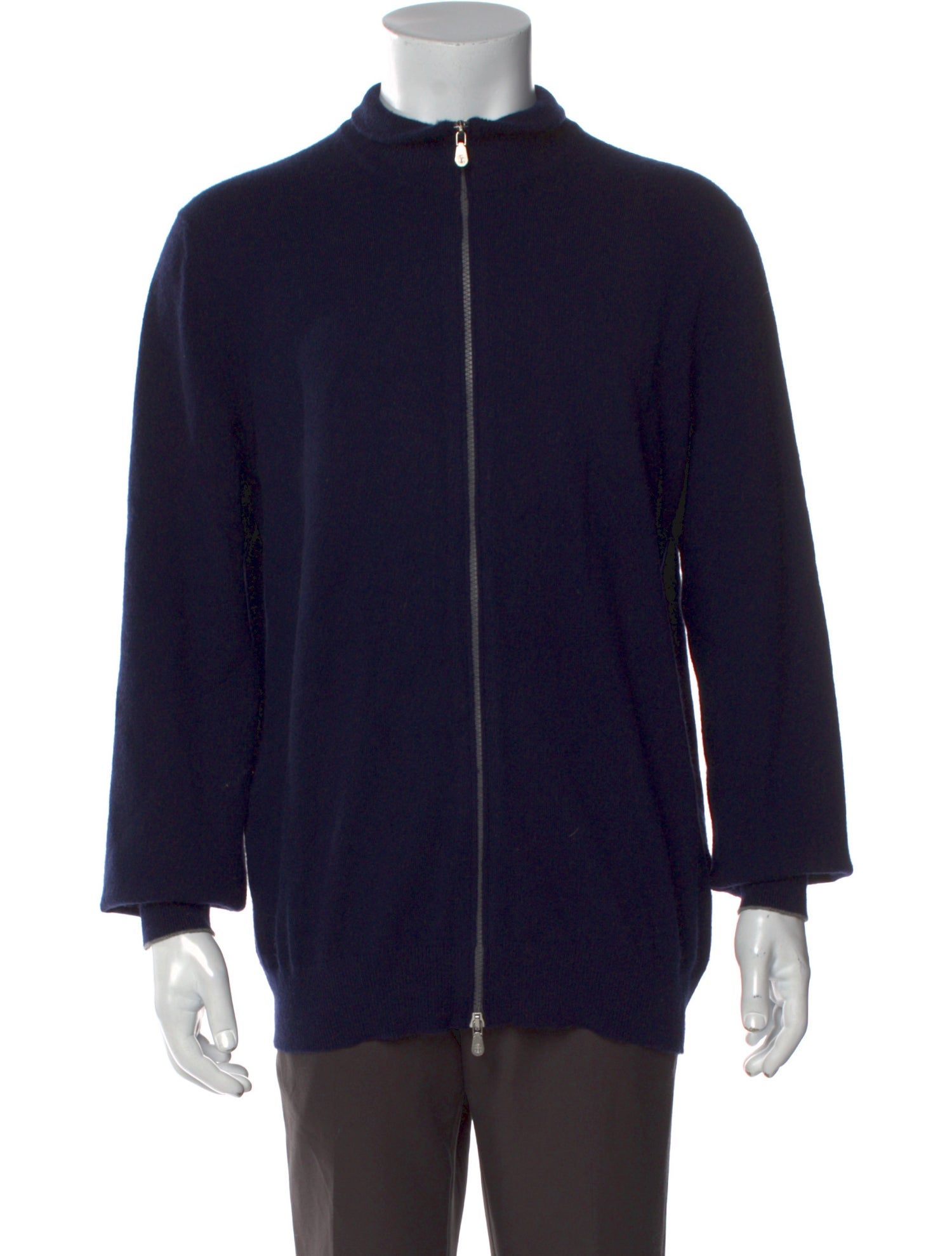 Brunello Cucinelli Cashmere Mock Neck Cardigan