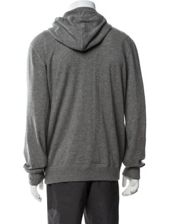 Brunello Cucinelli Cashmere V-Neck Hoodie