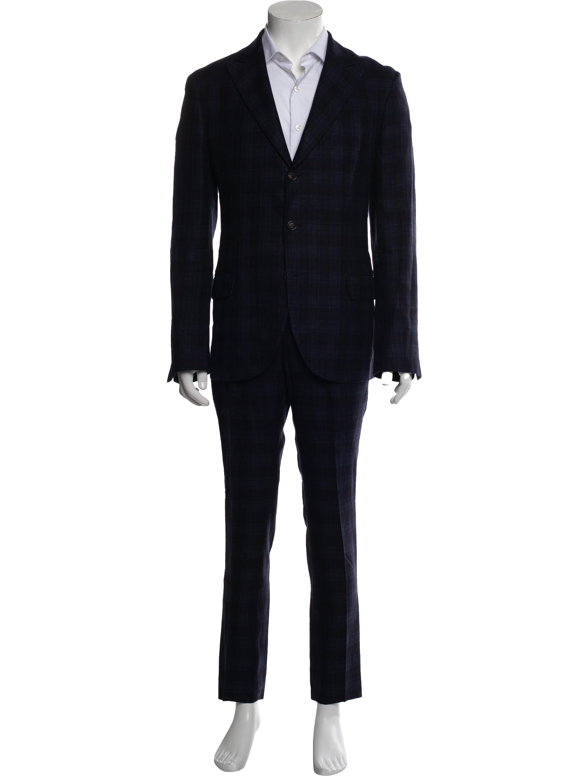Brunello Cucinelli Double Vent Two-Piece Suit