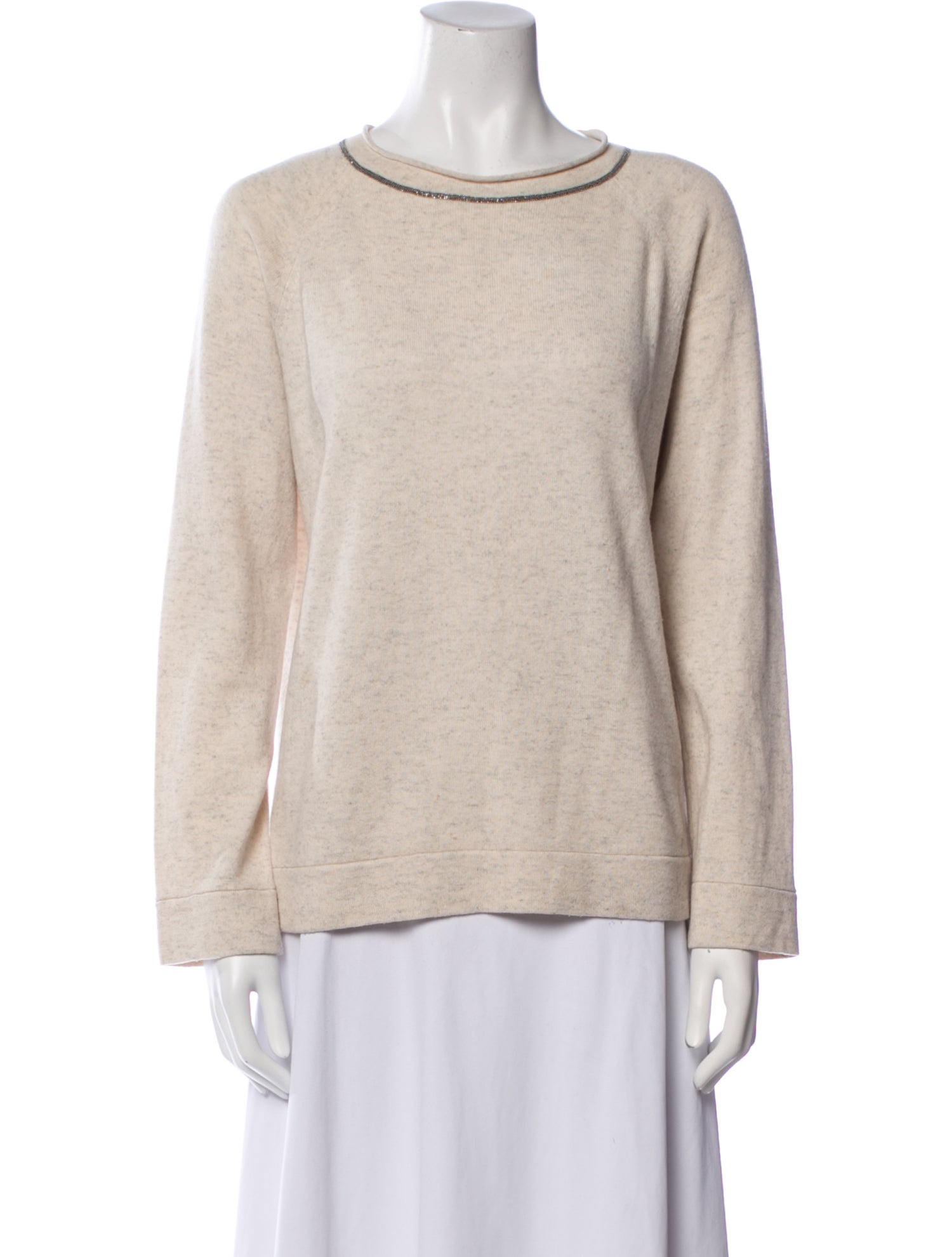 Brunello Cucinelli Cashmere Scoop Neck Sweater