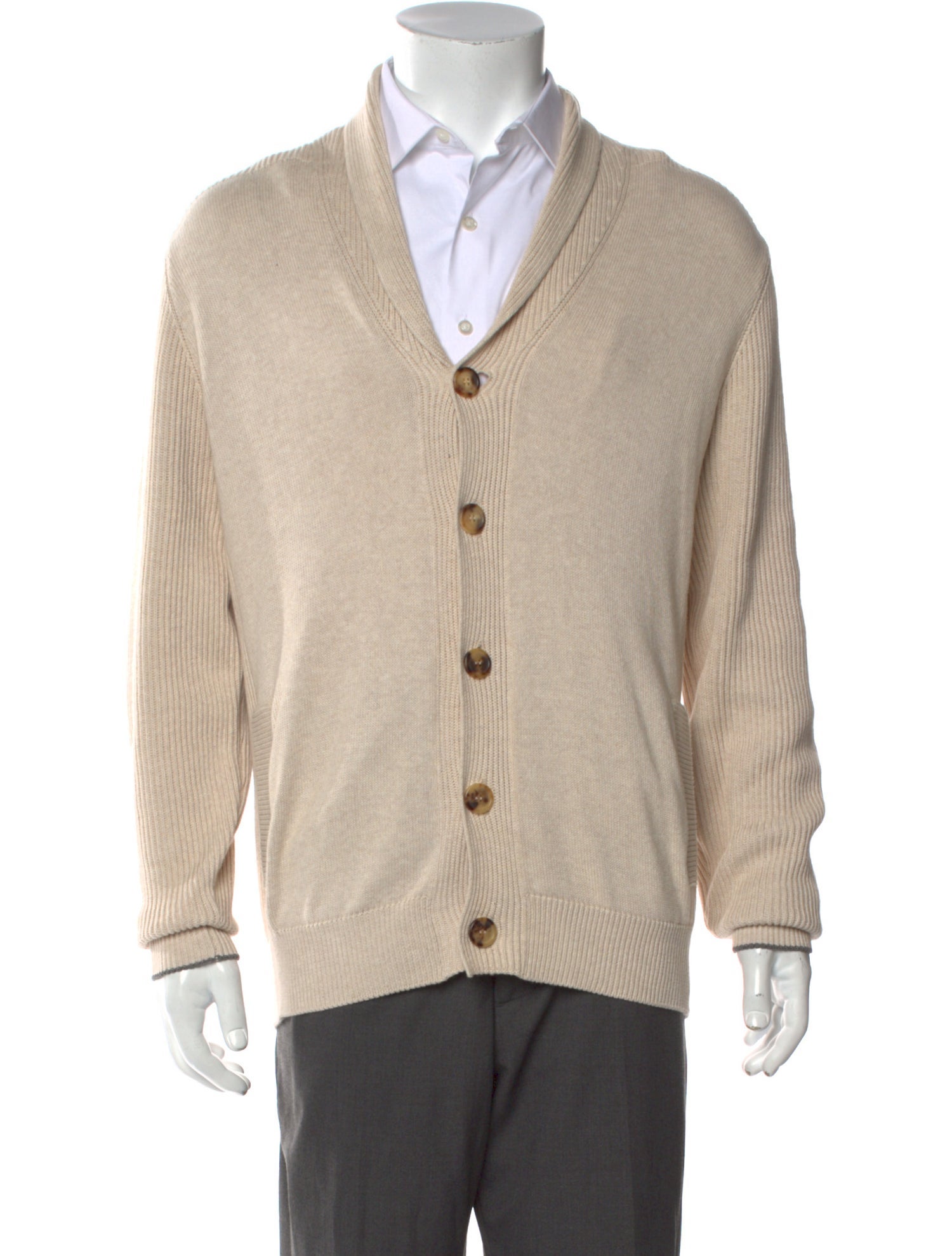 Brunello Cucinelli V-Neck Long Sleeve Cardigan