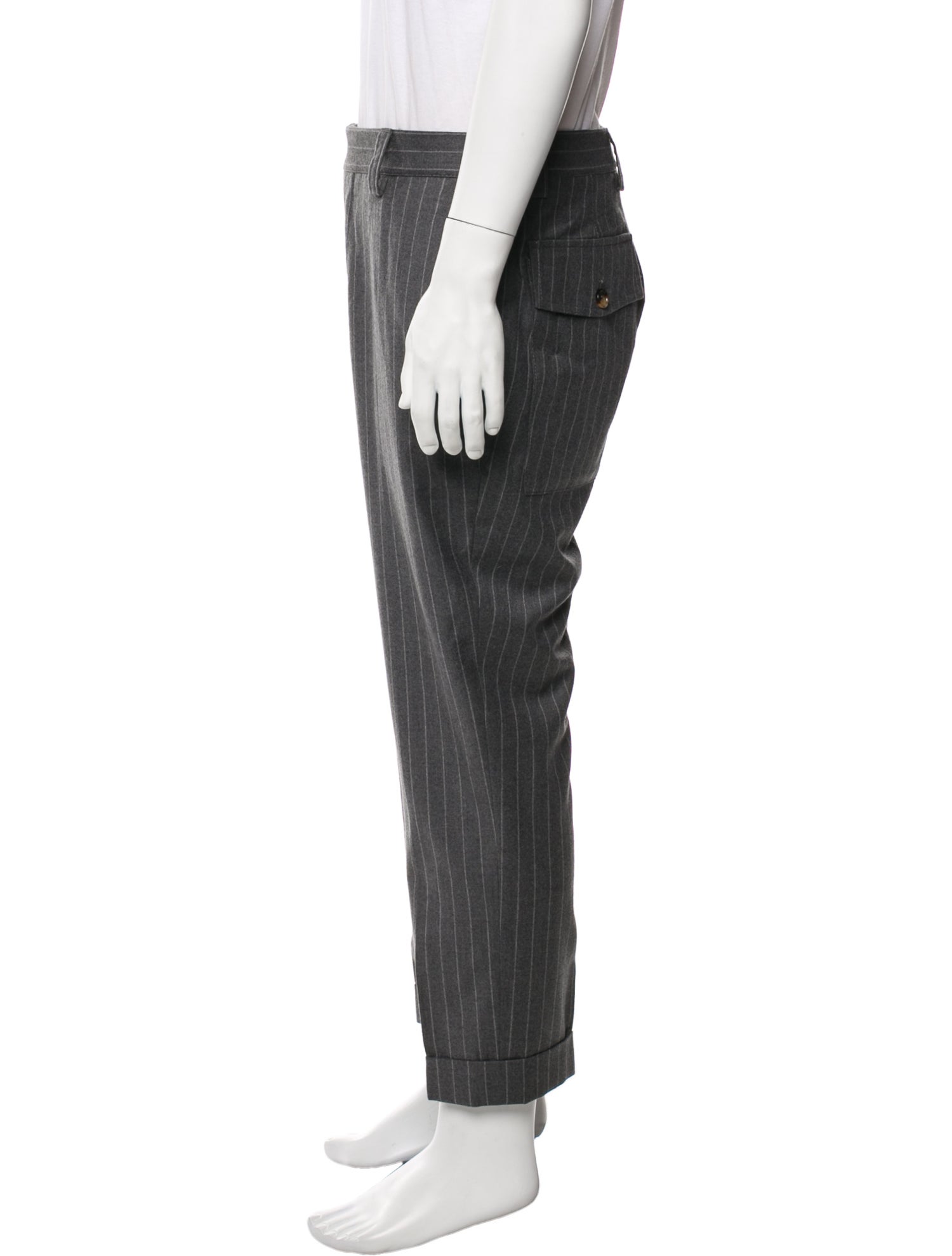 Brunello Cucinelli Virgin Wool Dress Pants