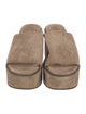 Brunello Cucinelli Monili Suede Slides