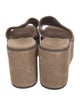 Brunello Cucinelli Monili Suede Slides