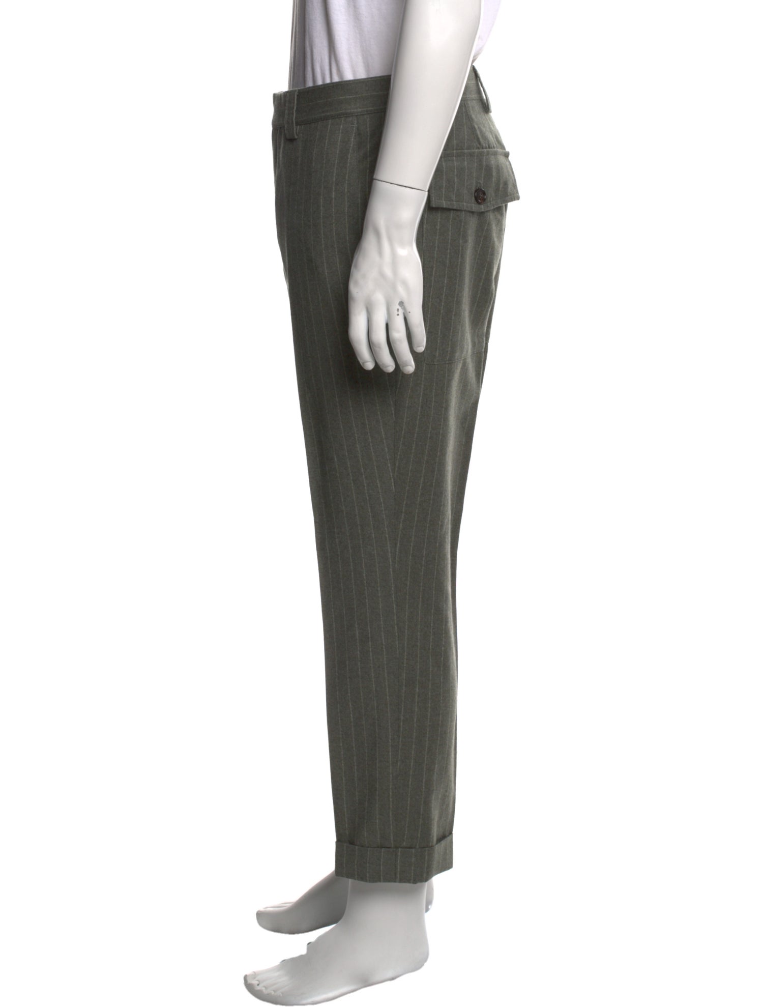 Brunello Cucinelli Virgin Wool Dress Pants