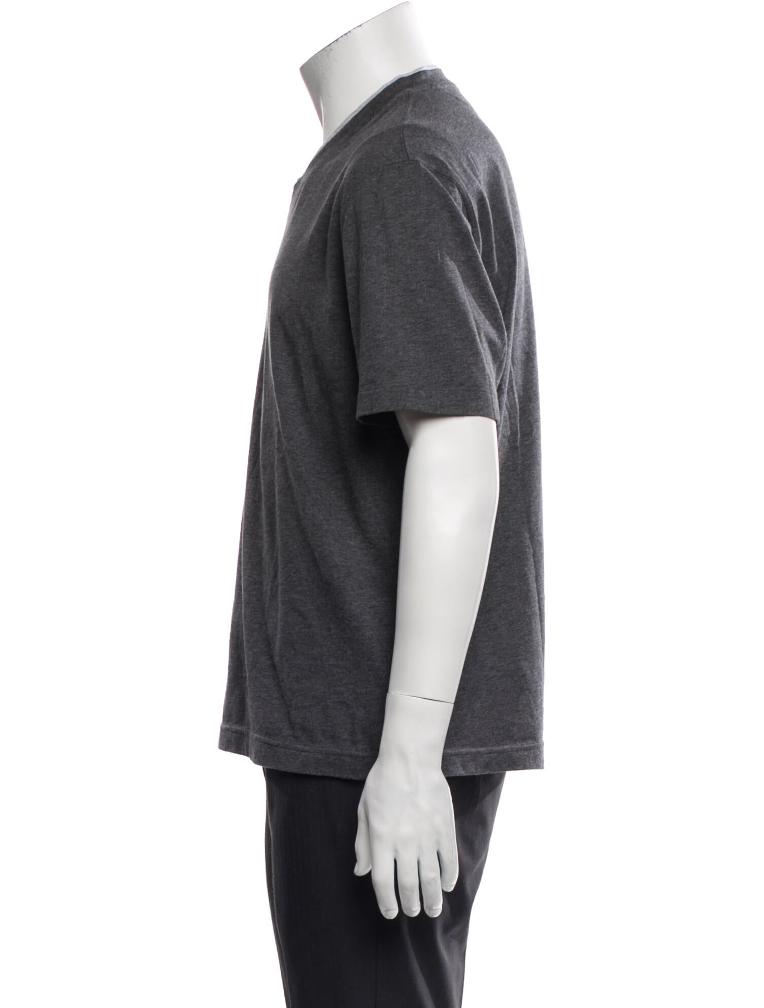 Brunello Cucinelli V-Neck Short Sleeve Henley