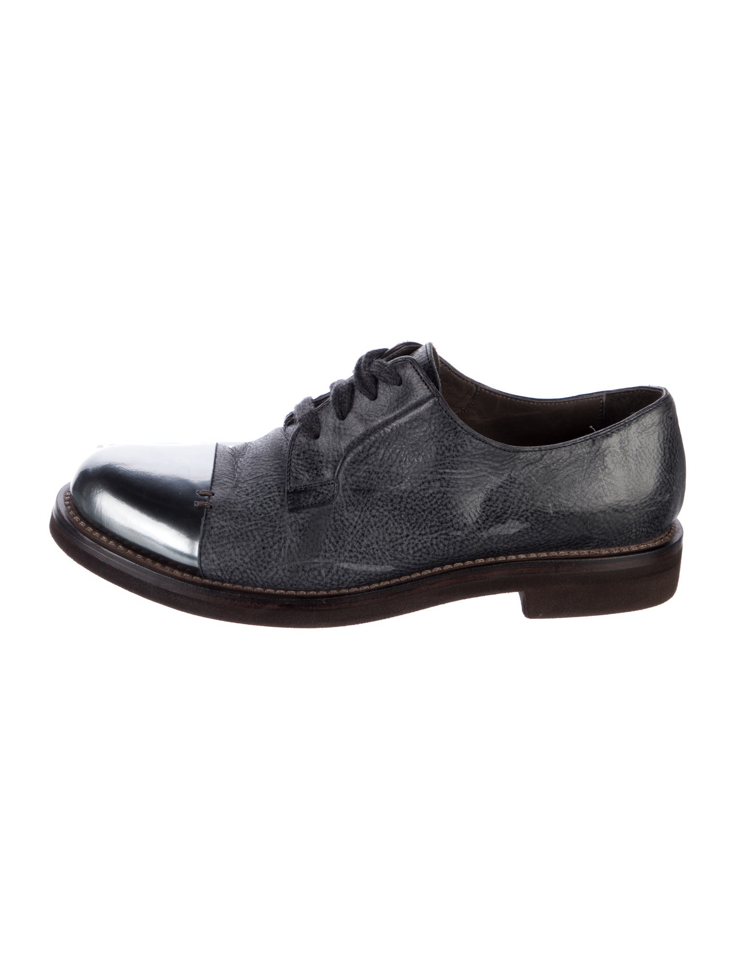 Brunello Cucinelli Leather Oxfords