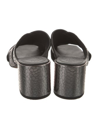 Brunello Cucinelli Monili Leather Slides