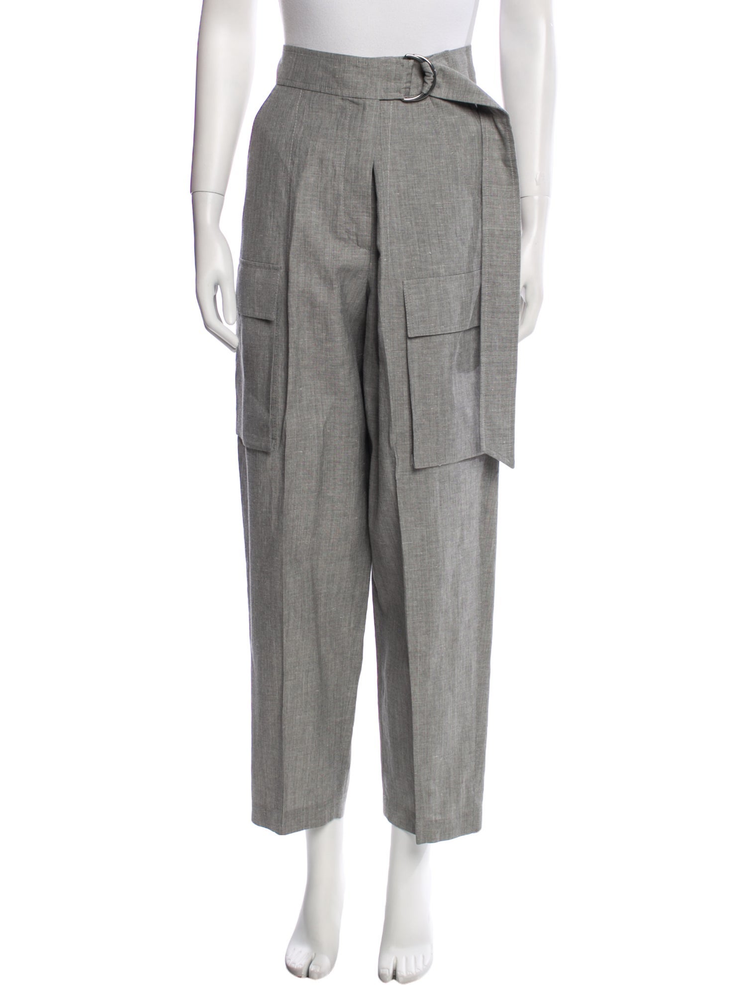 Brunello Cucinelli Virgin Wool Straight Leg Pants