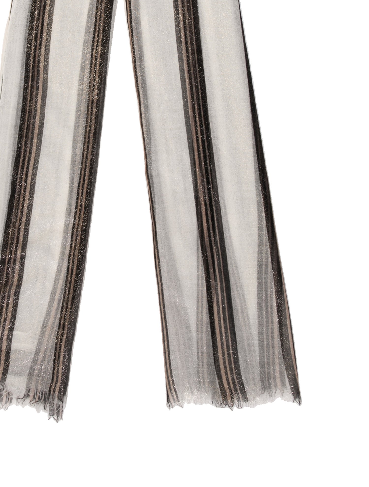 Brunello Cucinelli Cashmere Striped Scarf