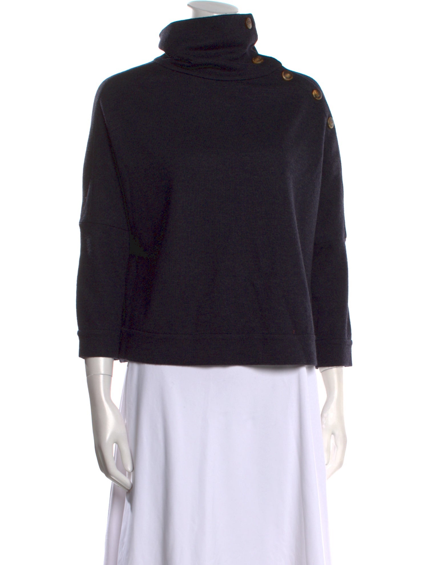 Brunello Cucinelli Cashmere Turtleneck Sweatshirt