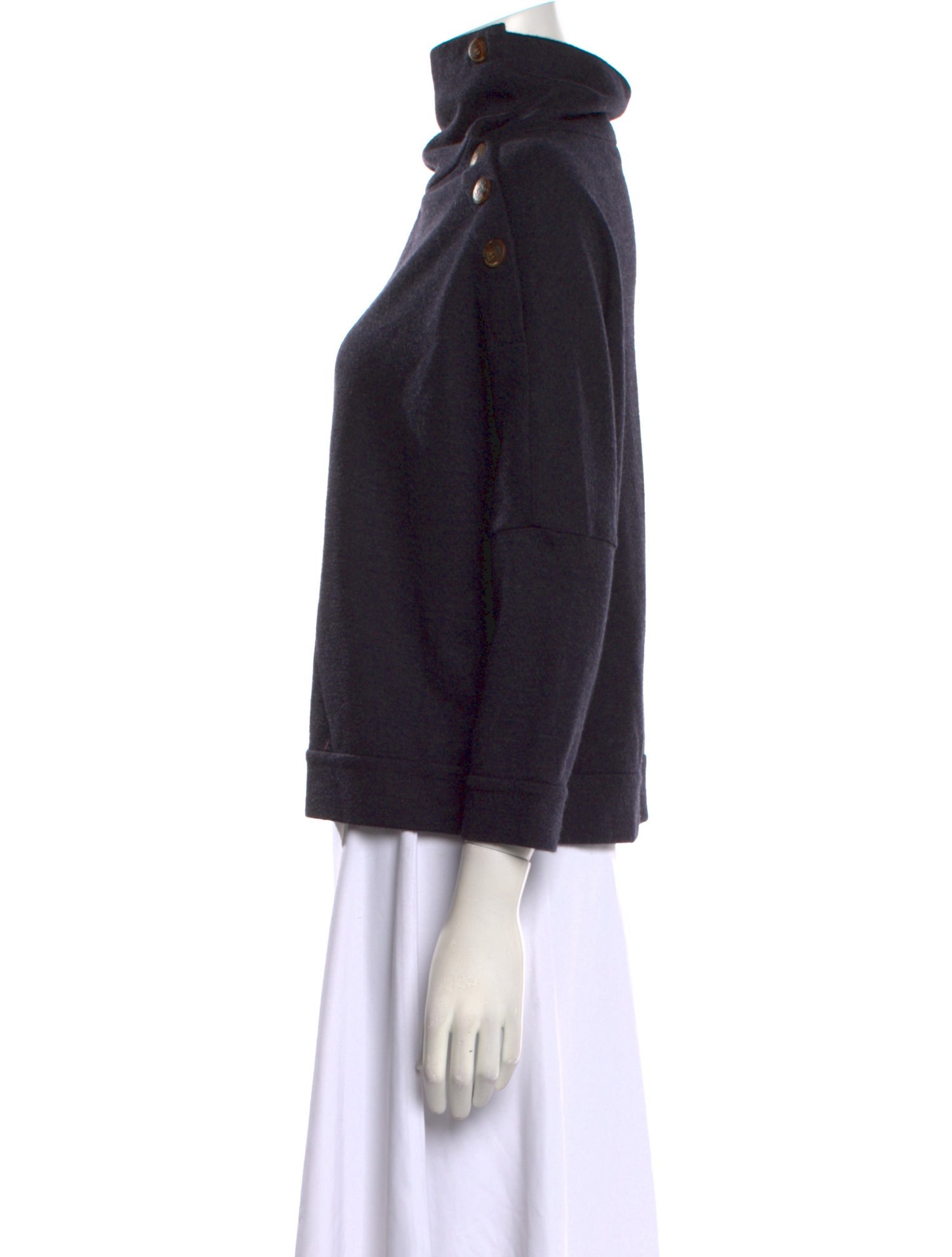 Brunello Cucinelli Cashmere Turtleneck Sweatshirt