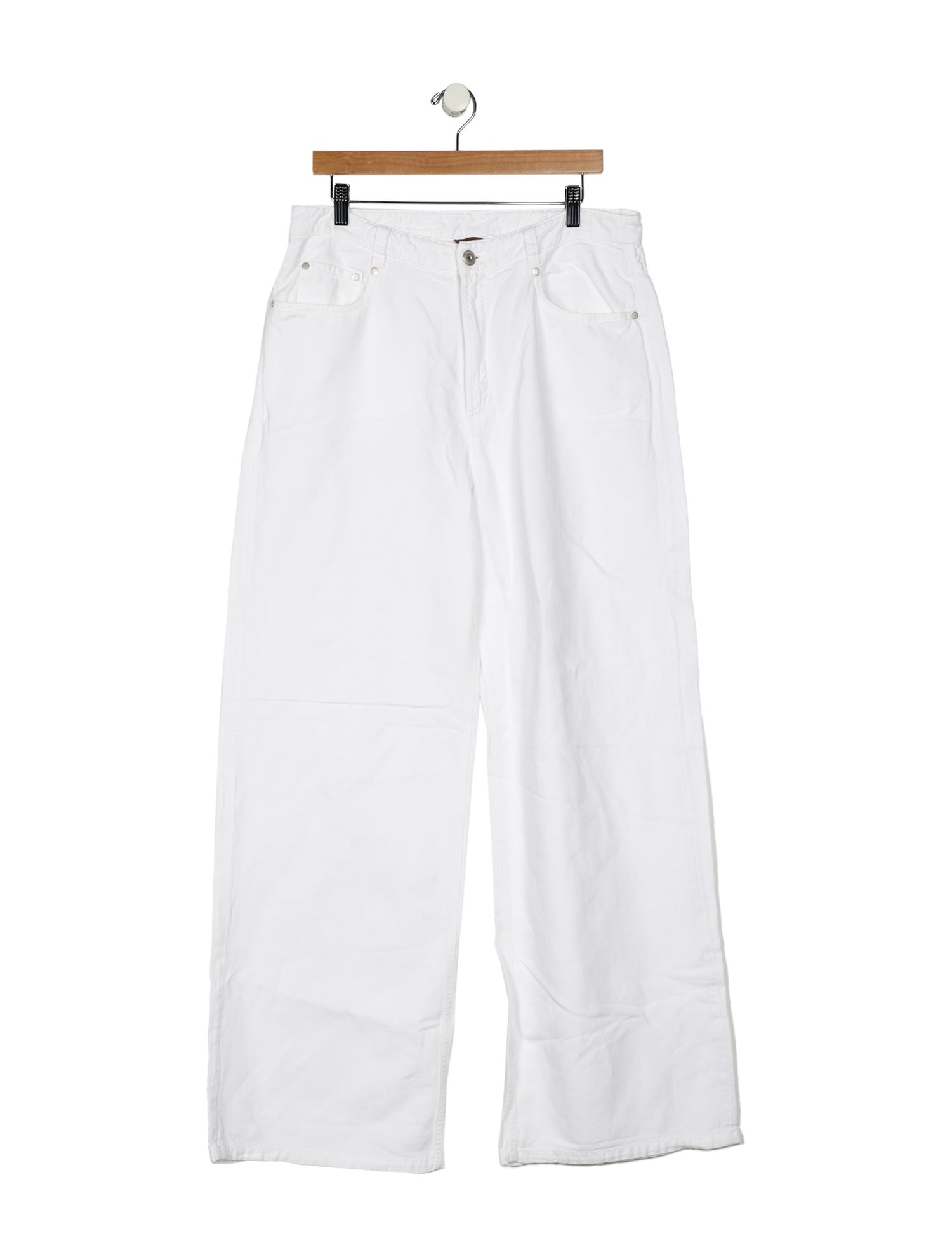 Brunello Cucinelli High-Rise Wide Leg Jeans