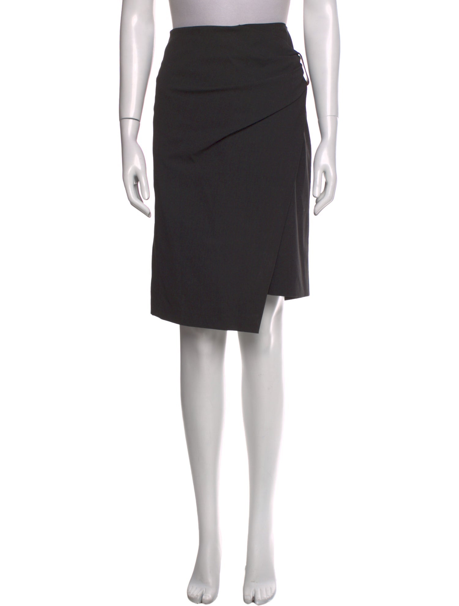 Brunello Cucinelli Virgin Wool Knee-Length Skirt