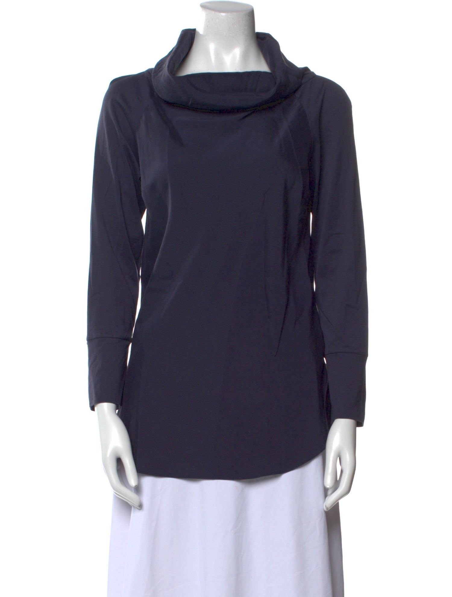 Brunello Cucinelli Silk Cowl Neck Blouse